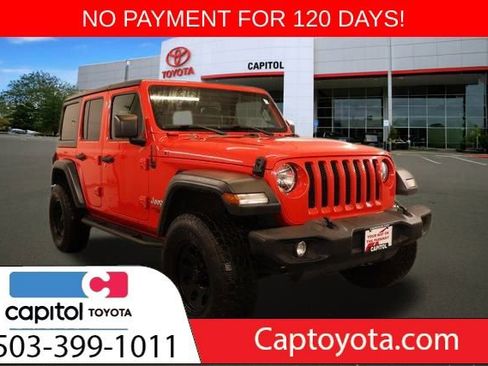 Used 2018 Jeep Wrangler Unlimited Sport S image 1