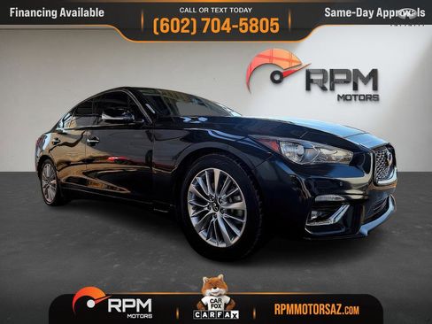 Used 2021 INFINITI Q50 Luxe image 20