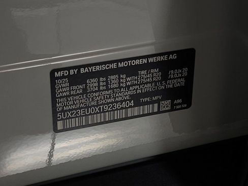 Used 2026 BMW X5 xDrive40i w/ Parking Assistance Package image 30