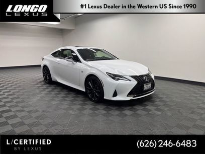 Certified 2023 Lexus RC 300 F Sport w/ Navigation Package