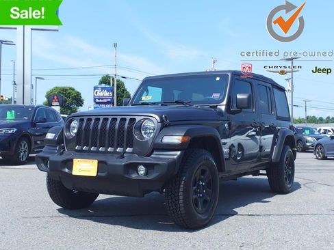 Used 2021 Jeep Wrangler Unlimited Sport image 1