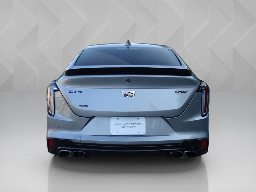 Certified 2024 Cadillac CT4 V w/ LPO, ONYX Package AWD/4WD image 4