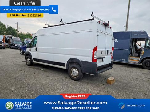 Used 2021 RAM ProMaster 3500 w/ Convenience Group FWD image 3