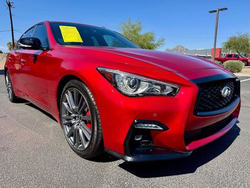 Used 2023 INFINITI Q50 Red Sport 400 RWD image 4