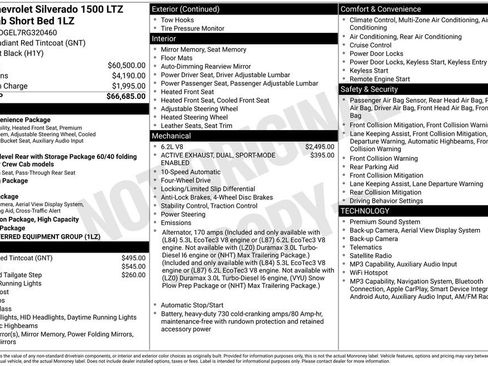 Used 2024 Chevrolet Silverado 1500 LTZ AWD/4WD image 12