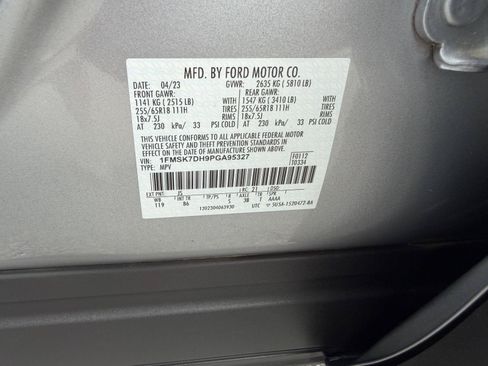 Certified 2023 Ford Explorer XLT RWD image 42