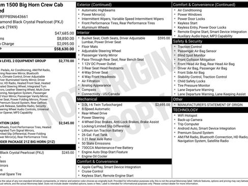 Used 2025 RAM 1500 Big Horn RWD image 34
