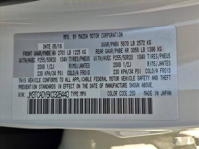 Used 2019 MAZDA CX-9 Grand Touring FWD image 27
