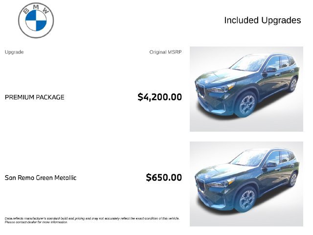 Certified 2023 BMW X1 xDrive28i w/ Premium Package AWD/4WD image 3