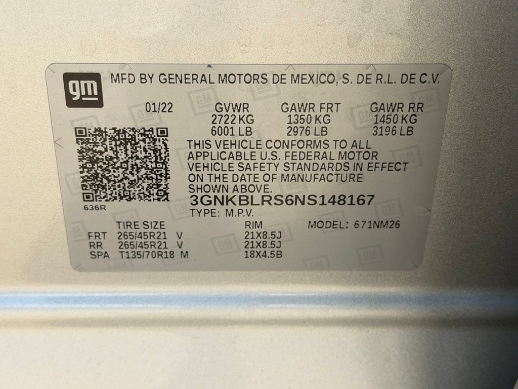 Used 2022 Chevrolet Blazer Premier w/ Enhanced Convenience Package AWD/4WD image 43