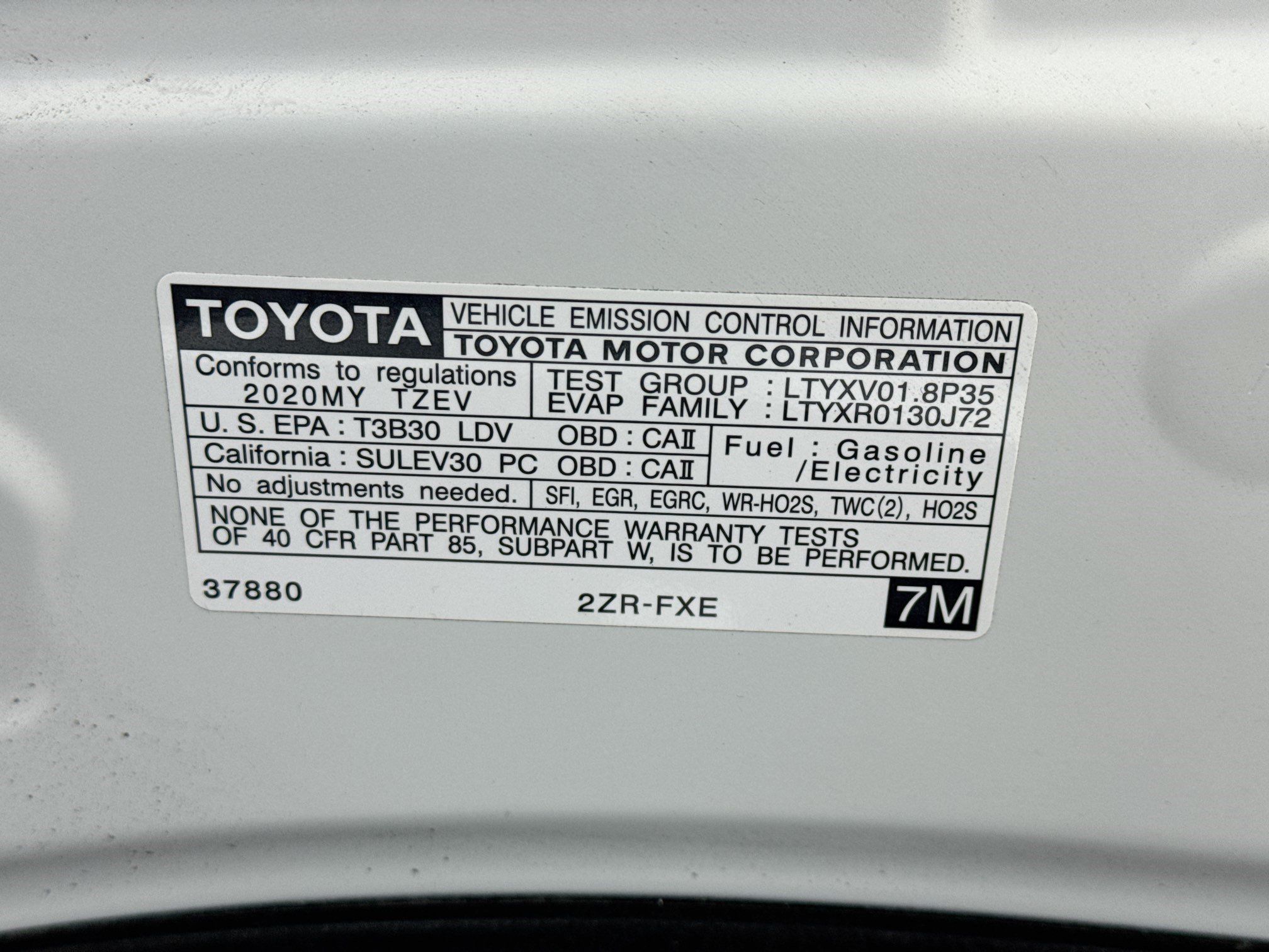 Used 2020 Toyota Prius Prime XLE FWD image 20