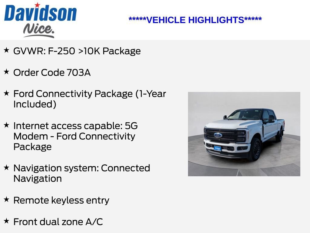 Used 2026 Ford F250 Platinum AWD/4WD image 5