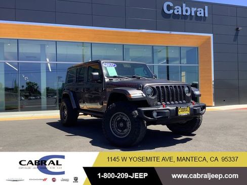 Used 2021 Jeep Wrangler Unlimited Rubicon AWD/4WD image 1