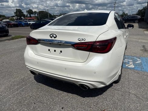 Used 2022 INFINITI Q50 Luxe w/ Cargo Package RWD image 8