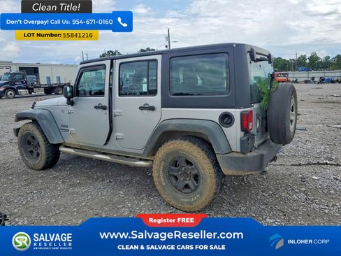 Used 2012 Jeep Wrangler Unlimited Sport AWD/4WD image 3