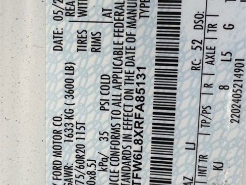 Used 2024 Ford F150 King Ranch w/ FX4 Off-Road Package image 36