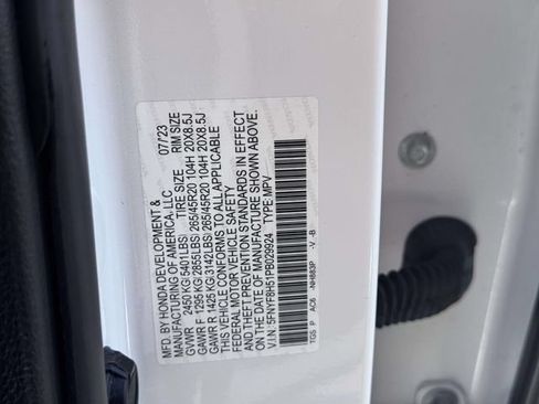 Certified 2023 Honda Passport EX-L image 17