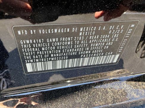 Certified 2023 Volkswagen Jetta SE FWD image 32