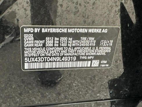 Used 2022 BMW X4 M40i w/ Premium Package image 25