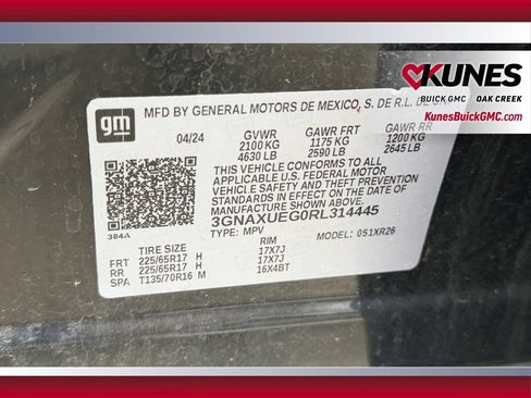 Used 2024 Chevrolet Equinox LT AWD/4WD image 39