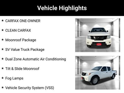 Used 2017 Nissan Frontier SV w/ SV Value Truck Package AWD/4WD image 2