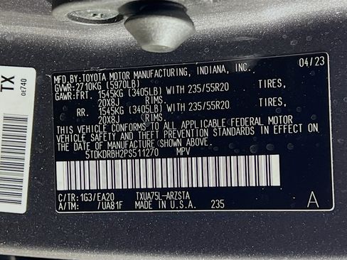 Used 2023 Toyota Highlander XSE AWD/4WD image 29
