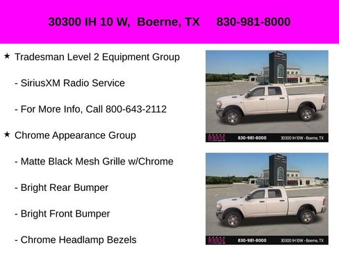 Used 2024 RAM 2500 Tradesman w/ Chrome Appearance Group AWD/4WD image 19