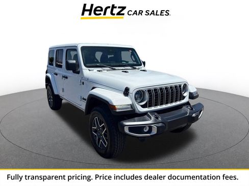 Used 2025 Jeep Wrangler Unlimited Sahara AWD/4WD image 1