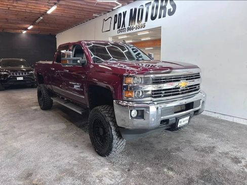 Used 2016 Chevrolet Silverado 3500 LTZ w/ Duramax Plus Package AWD/4WD image 2