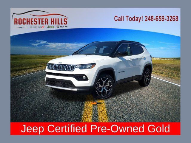 Certified 2025 Jeep Compass Limited AWD/4WD image 1