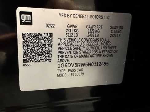 Used 2022 Cadillac CT5 V w/ LPO, ONYX Package AWD/4WD image 31