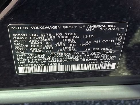 Used 2024 Volkswagen Atlas Cross Sport SEL Premium R-Line AWD/4WD image 22
