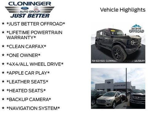 Used 2024 Ford Bronco Outer Banks AWD/4WD image 4