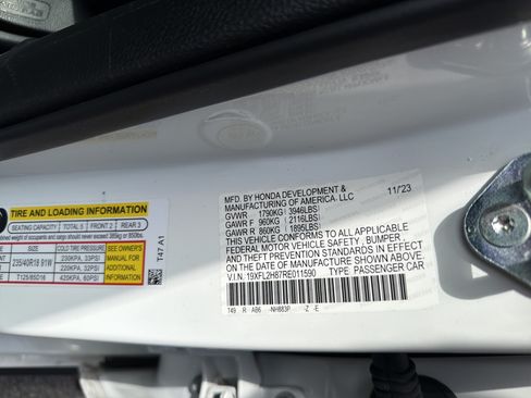 Used 2024 Honda Civic Sport image 23