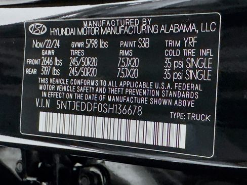 Used 2025 Hyundai Santa Cruz Limited AWD/4WD image 29