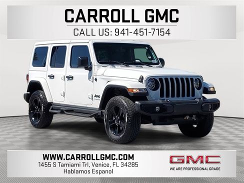 Used 2022 Jeep Wrangler Unlimited Sahara image 1