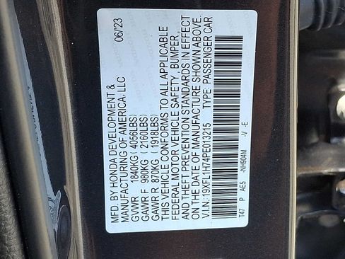 Used 2023 Honda Civic EX-L image 28