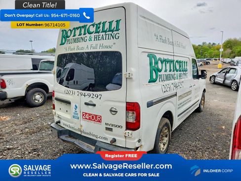 Used 2012 Nissan NV 3500 SV w/ Side Curtain Airbag Pkg RWD image 4