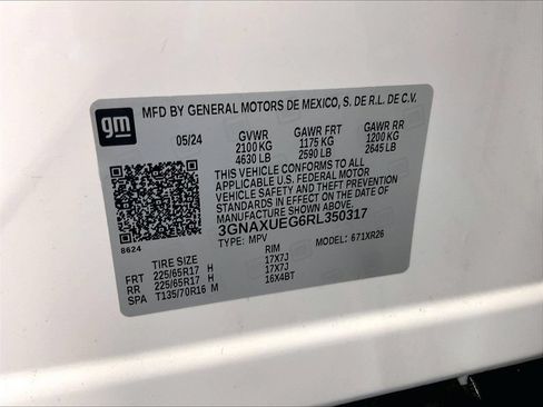 Used 2024 Chevrolet Equinox LT AWD/4WD image 36