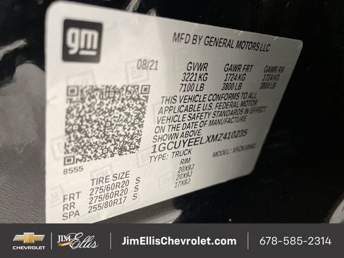 Certified 2021 Chevrolet Silverado 1500 RST w/ LPO, Blackout Package image 33