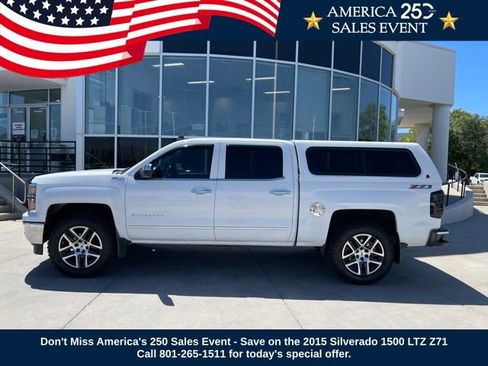 Used 2015 Chevrolet Silverado 1500 LTZ Z71 w/ LTZ Plus Package AWD/4WD image 2