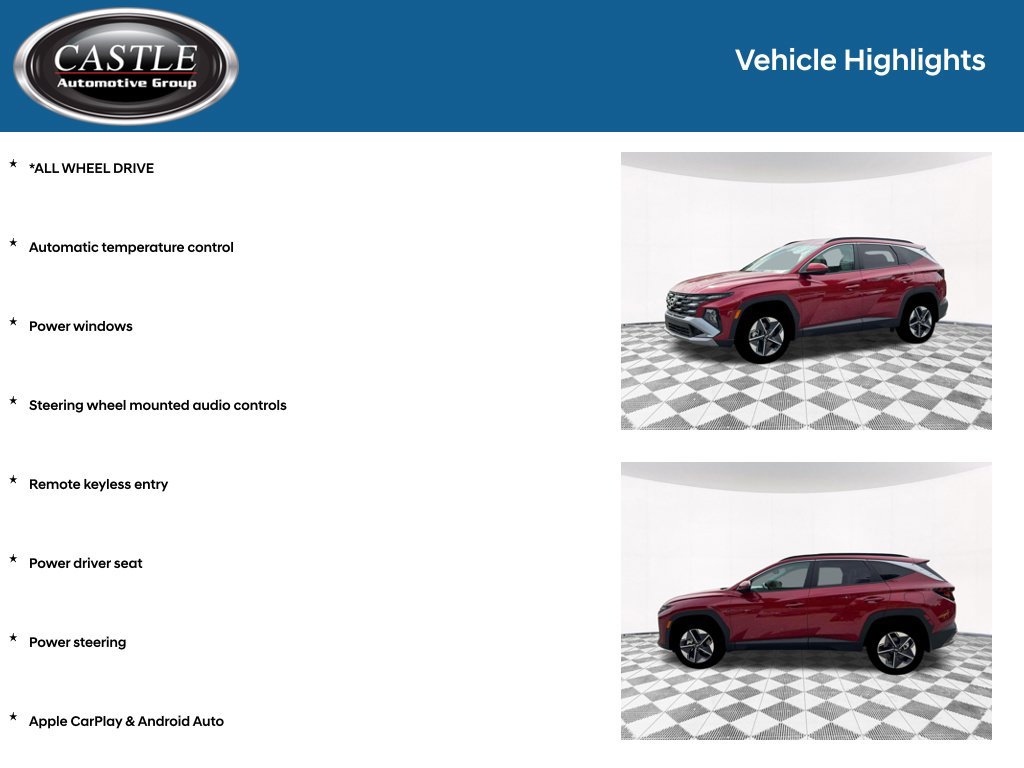 New 2026 Hyundai Tucson SEL AWD/4WD image 3