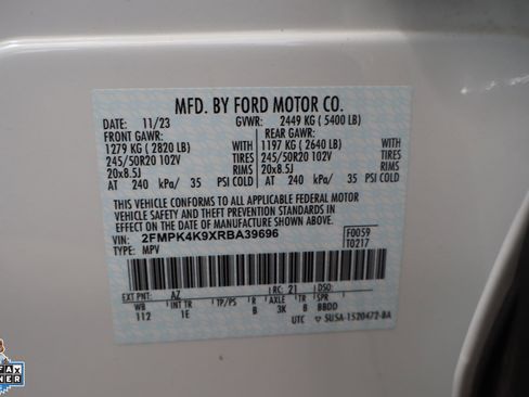 Used 2024 Ford Edge Titanium w/ Titanium Elite Package AWD/4WD image 32