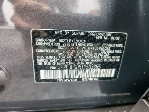 Certified 2026 Subaru Outback Limited AWD/4WD image 25