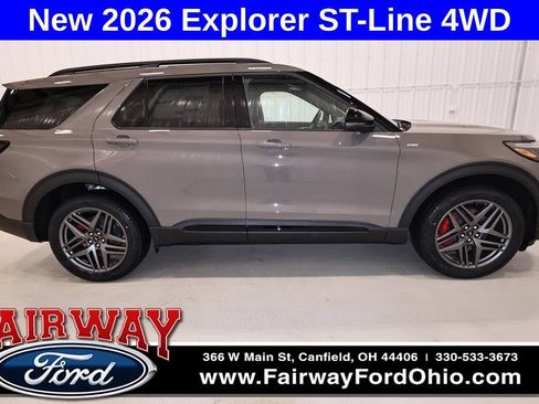 New 2026 Ford Explorer ST-Line w/ ST-Line Street Pack AWD/4WD image 1