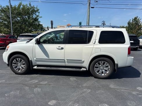 Used 2015 Nissan Armada Platinum w/ 2nd Row Captain Seat Package AWD/4WD image 9