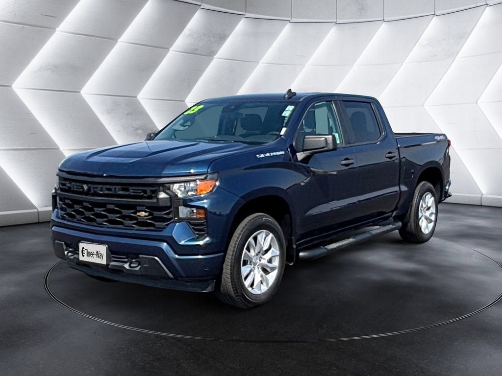 Certified 2023 Chevrolet Silverado 1500 Custom AWD/4WD image 1