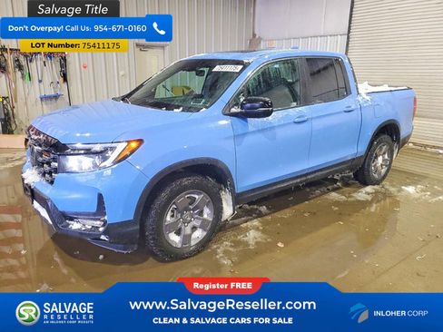 Used 2024 Honda Ridgeline TrailSport image 1