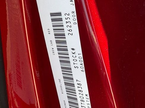 New 2026 Honda Ridgeline RTL image 26