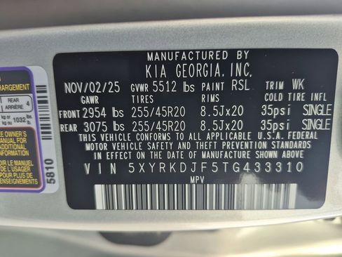 New 2026 Kia Sorento SX Prestige AWD/4WD image 26